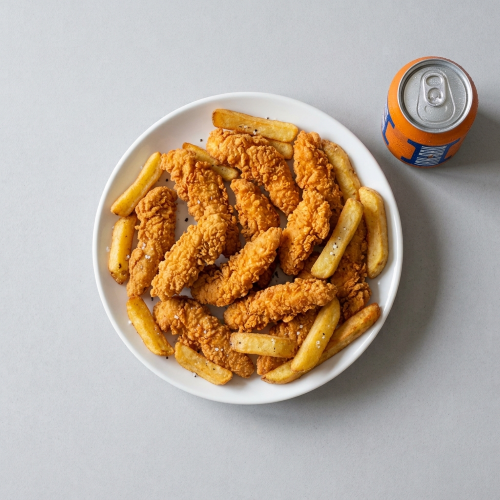 10 Pcs Crispy Fried Strip Meal 