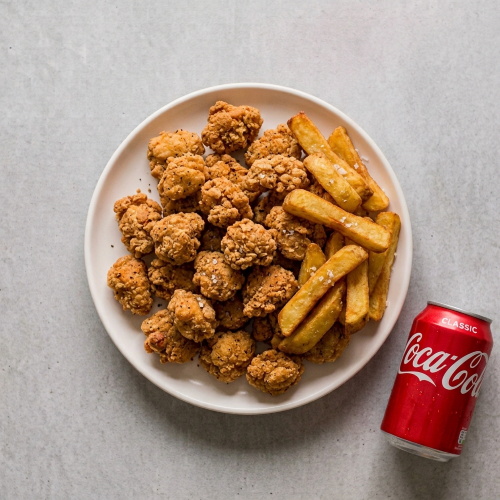 Large Crispy Fried Popcorn Meal 