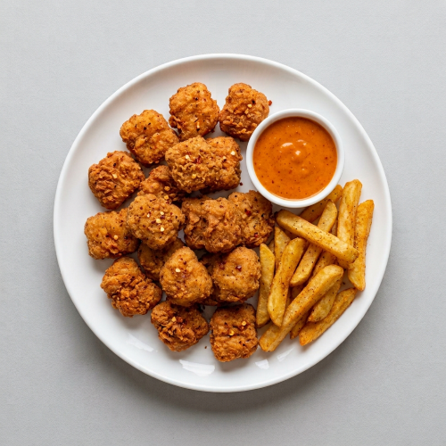 20 Pcs Crispy Fried Peri Nuggets Meal 