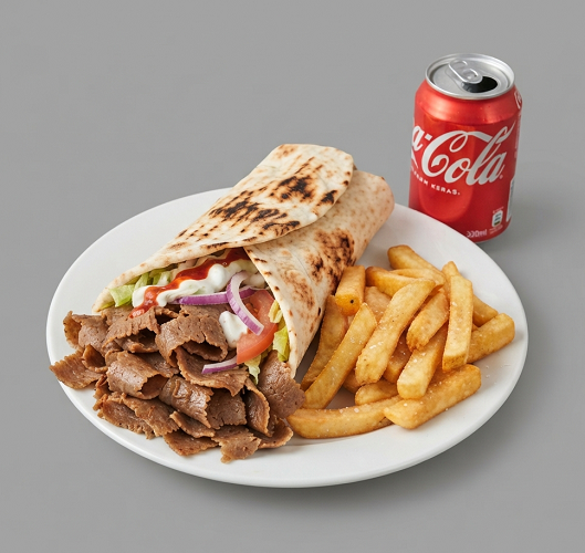 Doner Wrap Meal 