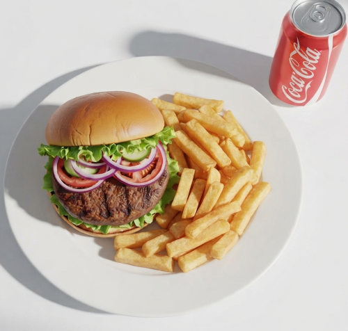 Beef Burger Meal 