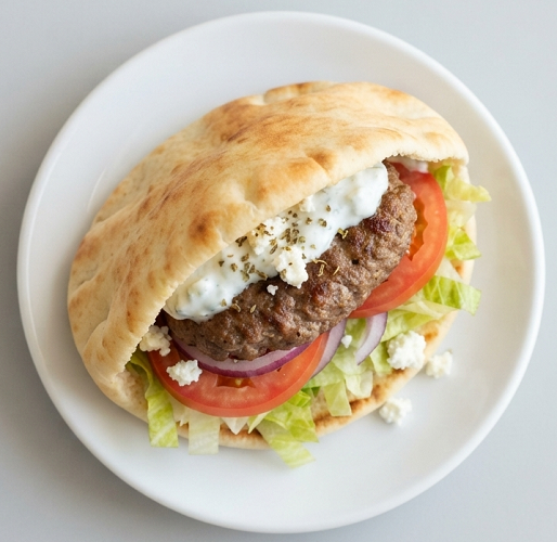 Double Classic Pitta Burger 