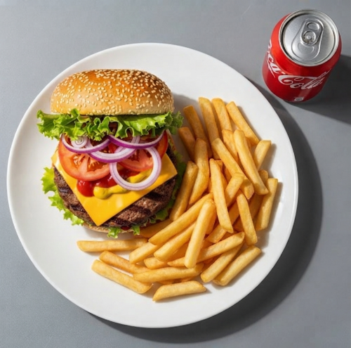 Gourmet Burger Meal 