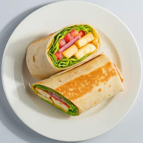 Paneer Wrap Meal 