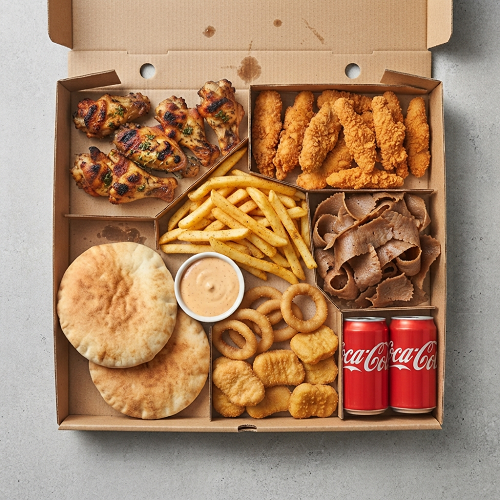 Large Peri Peri Munchy Grill Box 
